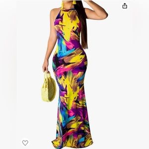 Racerback Maxi Dress